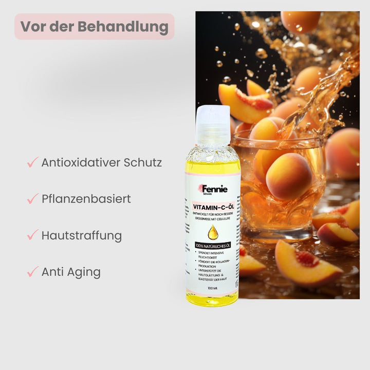 Vitamin-C Öl – jetzt neu mit Pfirsich-Geschmack